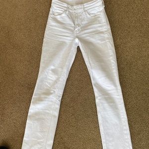 Mother White Jeans